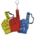 Number One Foam Hand Key Chain